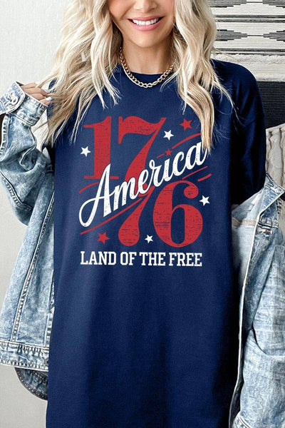 America 1776 Graphic Heavy Cotton Tee