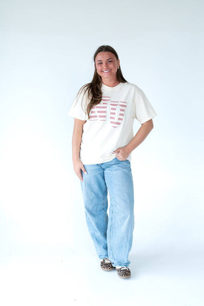 STRIPE NU TEE