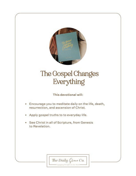 The Gospel Changes Everything | 365-Day Devotional