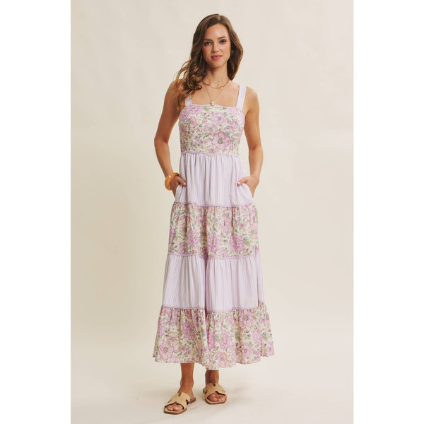 DREAMY SPRING FLORAL DRESS