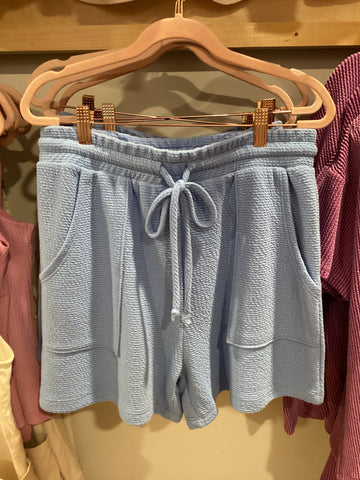 HLB Knit Shorts - Blue