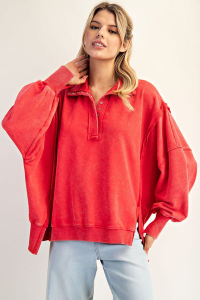 Freedom Pullover - RED