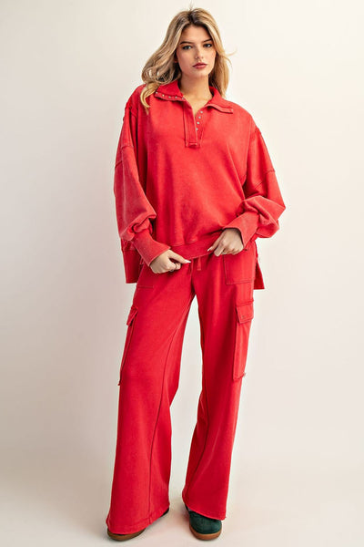 Freedom Pullover - RED