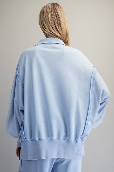 Freedom Pullover -  PERIWINKLE