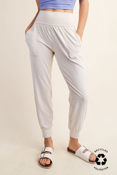 BUTTER JOGGERS - Aqua Blue
