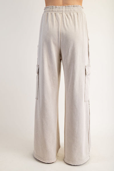 Snow Washed Cargo Pants