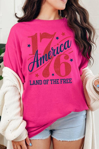 America 1776 Graphic Heavy Cotton Tee