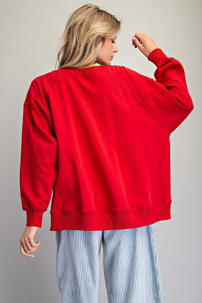 Christmas Hi-Lo Sweater