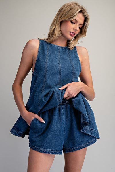 Ella Denim Short