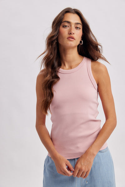 Cece Crew Tank - Pink