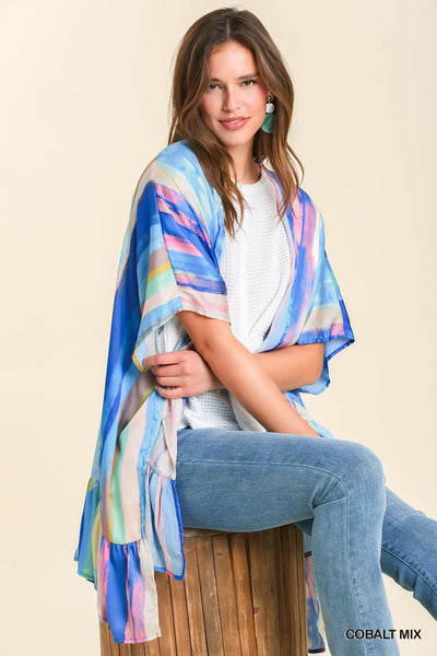 Watercolor Kimono