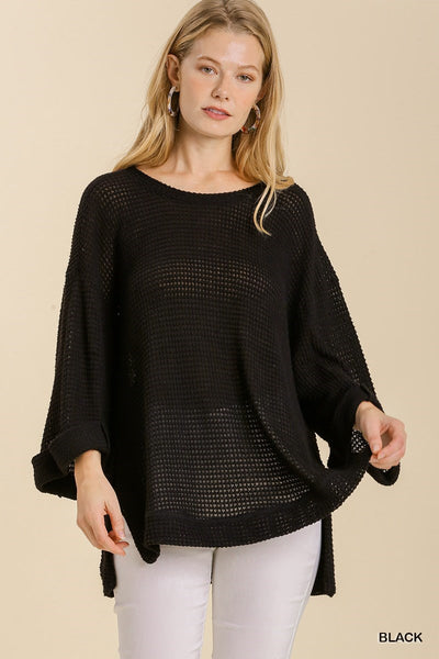 HLB Waffle Basic 3/4 Sleeve