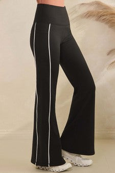 Fleece Lined Flares - BLACK