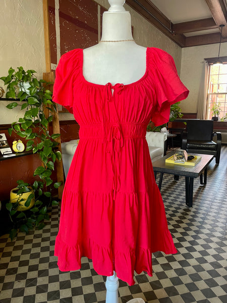 Red Mini Dress