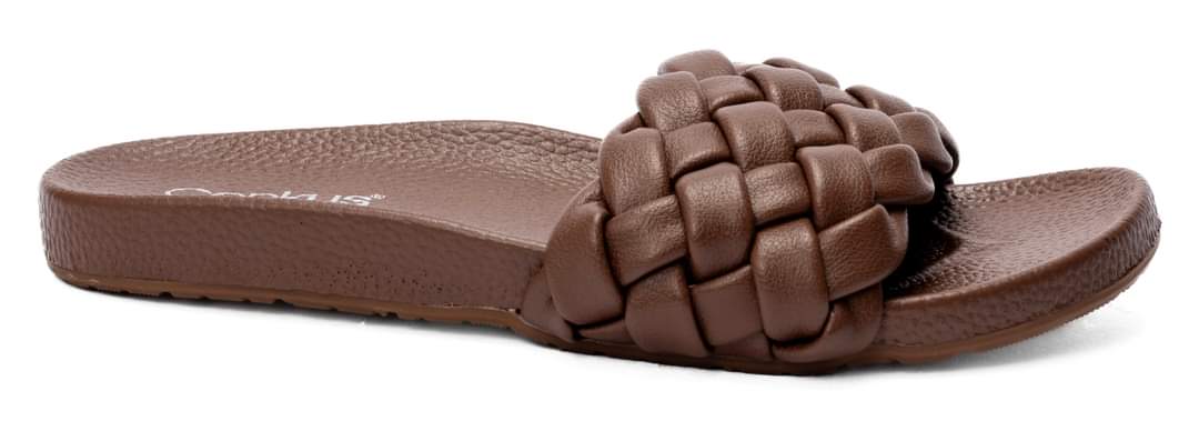 Braided Sandals - Chocolate