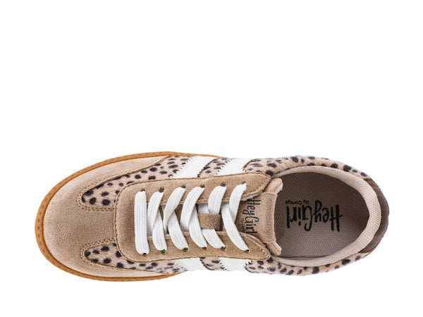 Corkys Heads Up Sneaker - Sand Leopard