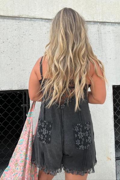Boho Lace Romper