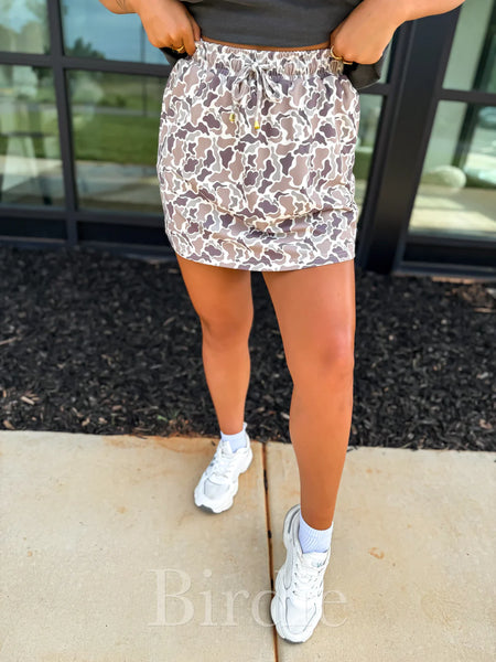 Duck Camo Skort
