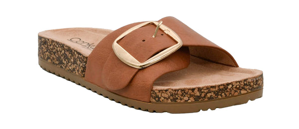 Road Trip Sandals - Cognac