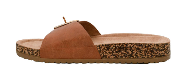 Road Trip Sandals - Cognac