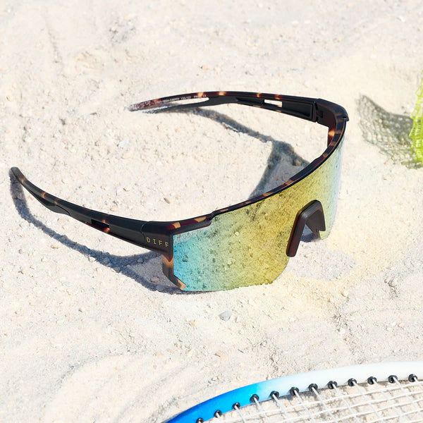 DIFF Heat Sport Sunglasses - TORTOISE POLARIZED