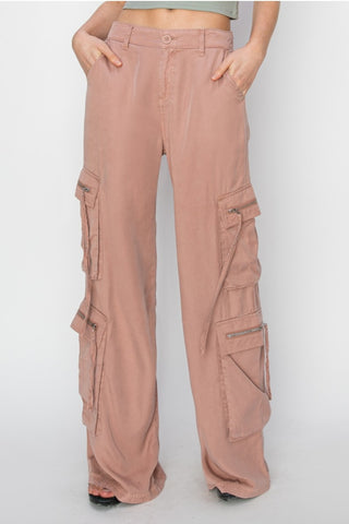 Tencel Cargo Pants