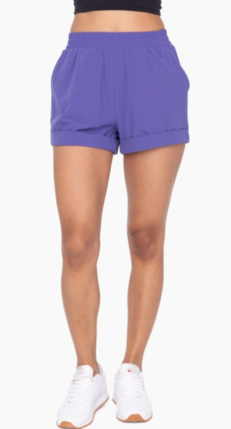 HLB Fave Cuffed Shorts -Orient Blue