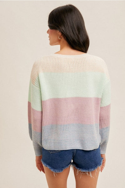 Soft Colorblock Sweater