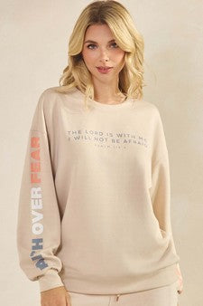 Faith Over Fear Sweatshirt