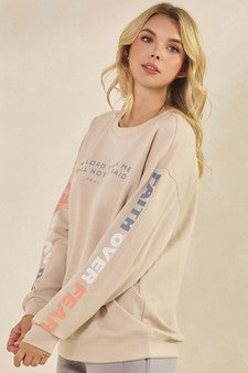 Faith Over Fear Sweatshirt
