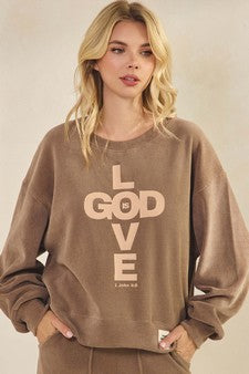 God is Love Sweatshirt