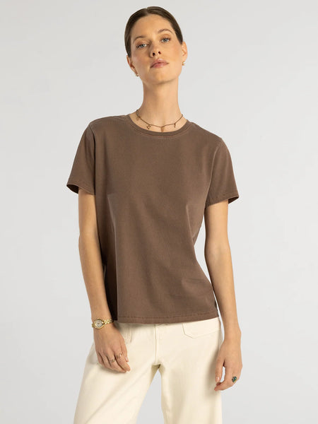 Asher Tee - MAHOGANY