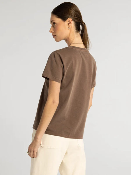 Asher Tee - MAHOGANY