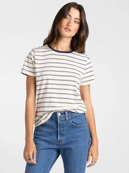 Asher Tee - JEAN STRIPE