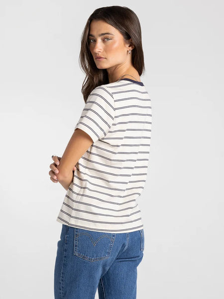Asher Tee - JEAN STRIPE