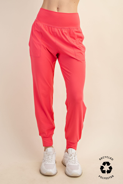 BUTTER JOGGERS - Aqua Blue