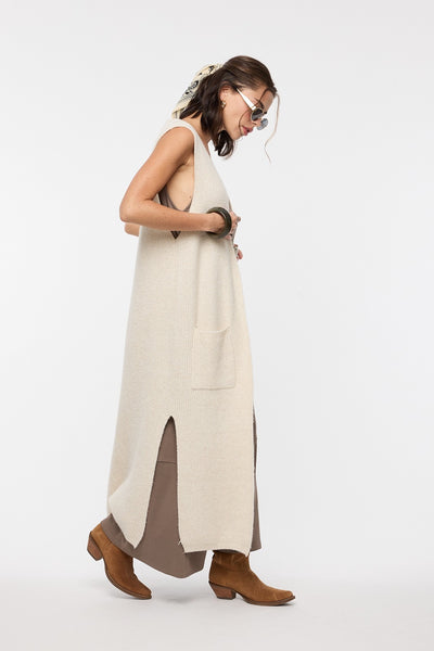 Long Sweater Vest Cardigan