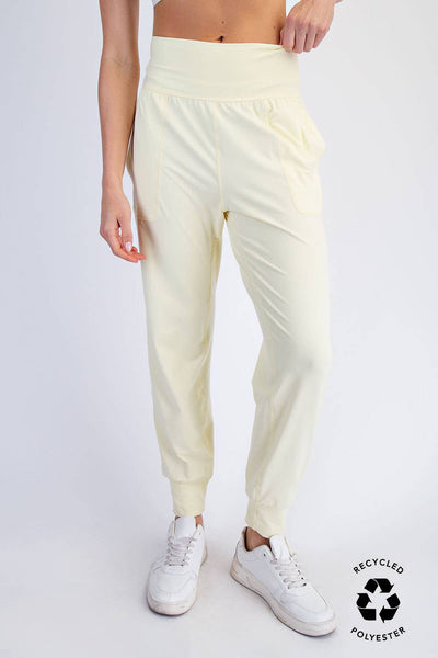 BUTTER JOGGERS - Aqua Blue