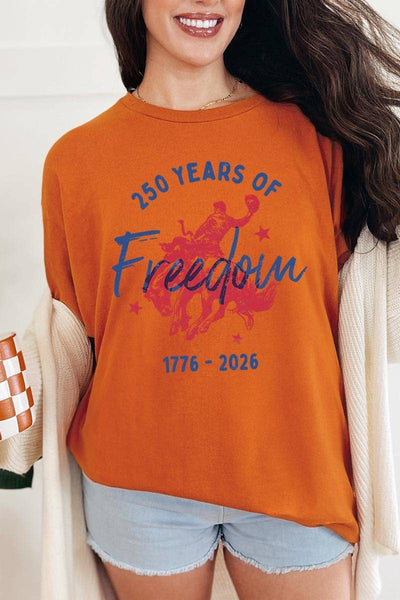 Freedom 250 Graphic Heavy Cotton Tee