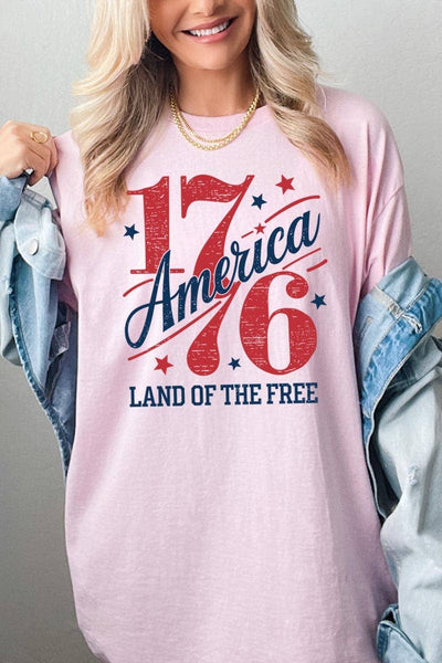America 1776 Graphic Heavy Cotton Tee