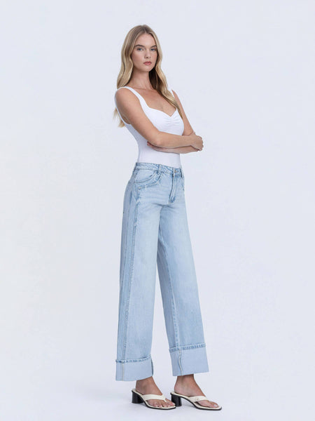 Vervet Ginny Cuffed Jeans