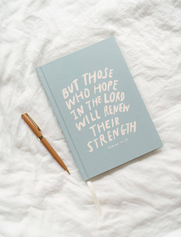 Hardcover Journal: But those who hope