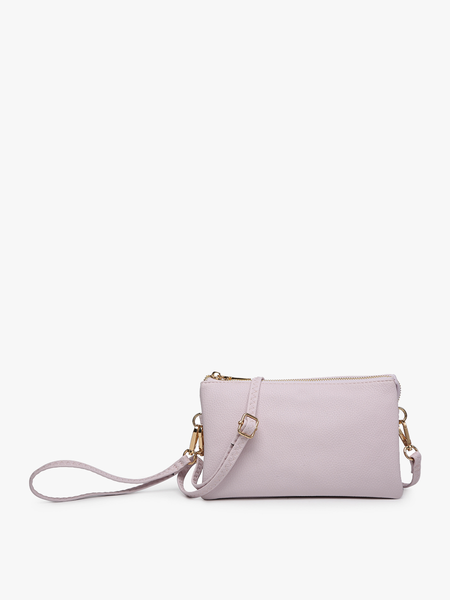 M013 Riley Monogrammable 3 Compartment Crossbody/Wristlet