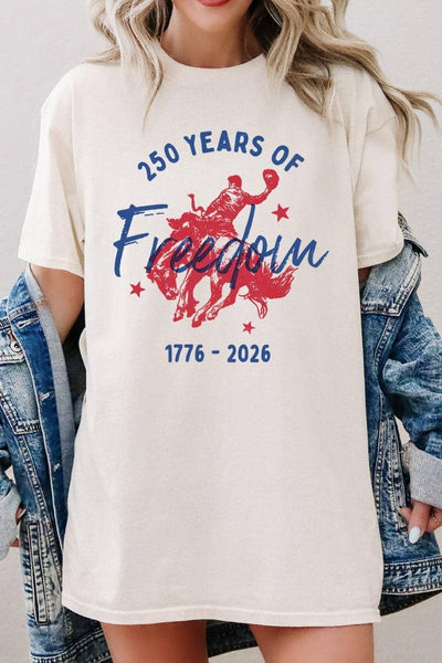 Freedom 250 Graphic Heavy Cotton Tee