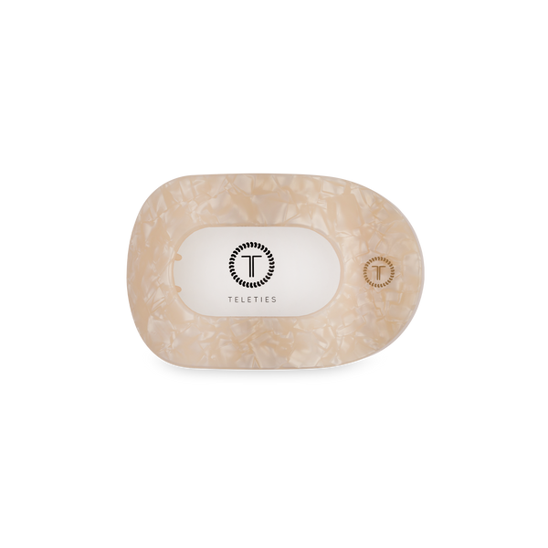 Flat Round Hair Clip | Small | Soft Surf