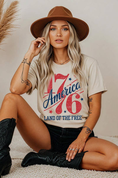 America 1776 Graphic Heavy Cotton Tee