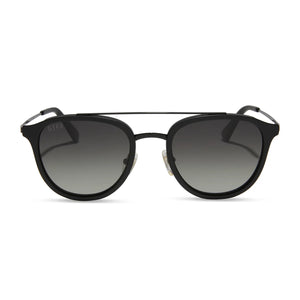 DIFF Camden Sunglasses - Polarized MATTE BLACK
