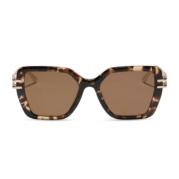 DIFF Dasha Sunglasses - TORTOISE POLARIZED