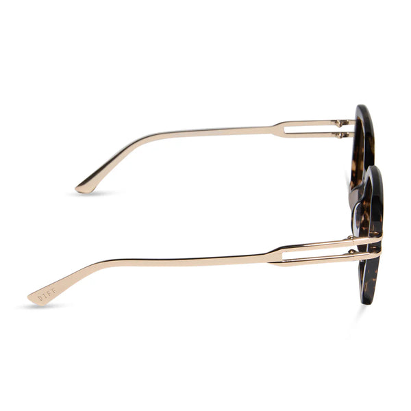 DIFF Dasha Sunglasses - TORTOISE POLARIZED