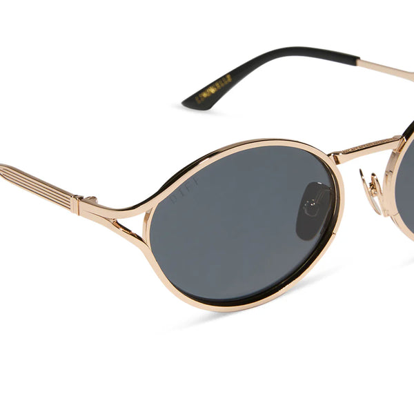 DIFF Jessie James Decker Limoncello Sunglasses - GOLD & GREY